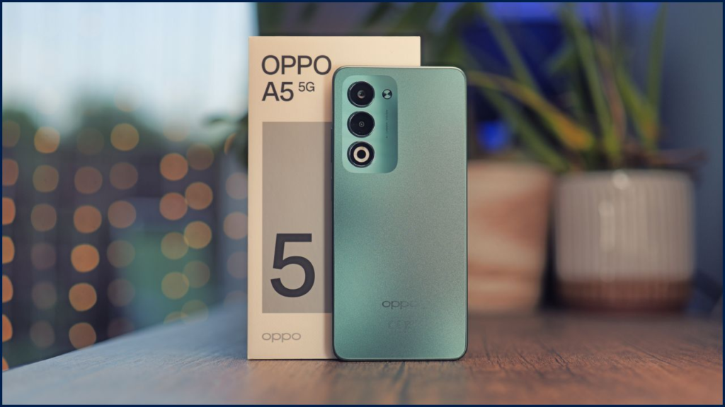 Oppo A5 5G With 6,000mAh Battery and Military-Grade Build Launched at ₹15,499 in India 1 Oppo A5 5G