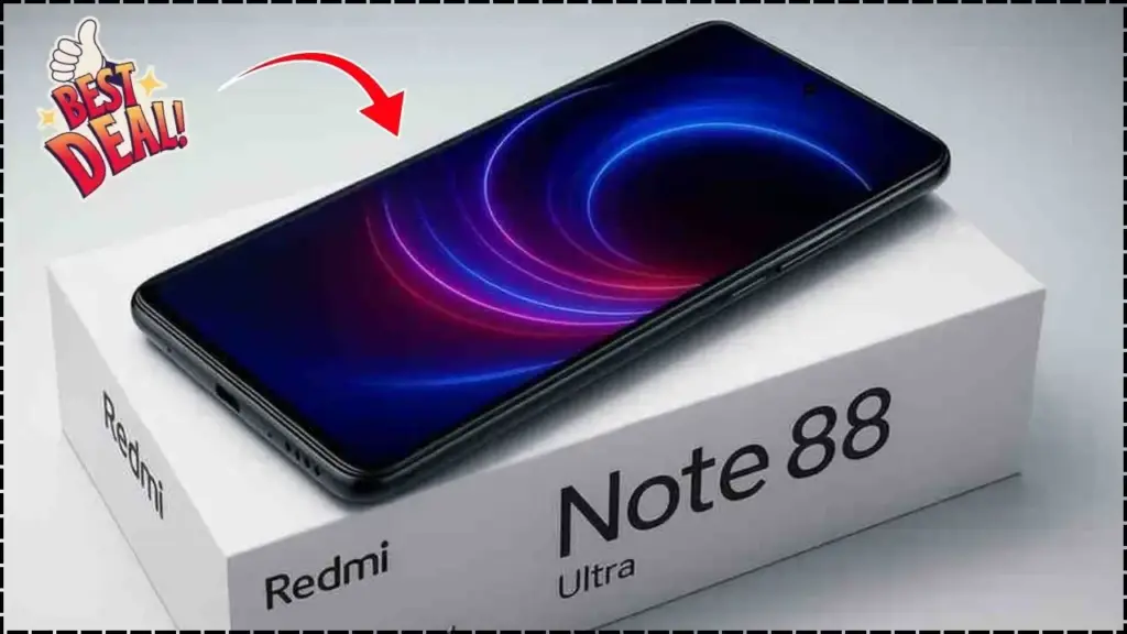 Redmi Note 88 Ultra 5G Launched at ₹12,499 – 210MP Camera, 7200mAh Battery & 150W Charging Is Just Insane! 1 Redmi Note 88 Ultra 5G Launched