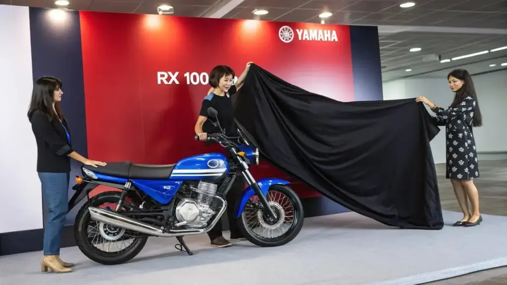 Yamaha RX100 2025 with 298cc Powerful Engine: Special Launch Offer at ₹65,000 3 Yamaha RX100 2025