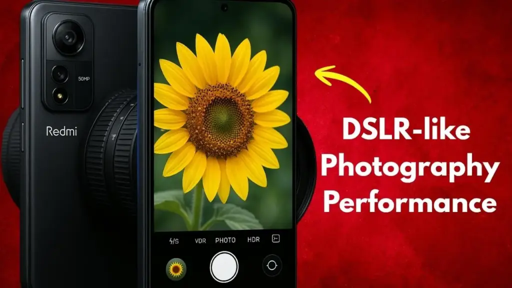 Redmi’s Powerful 5G Phone with 6000mAh Battery & 180MP DSLR-Like Camera – Grab It with a Heavy Discount Offer! 2 DSLR-like photography performance