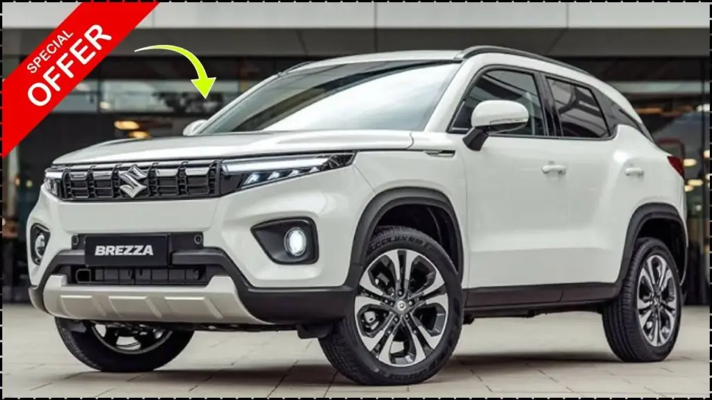 Maruti Suzuki Brezza 2025 – Hybrid SUV with 1.5L Engine & Smart Features, Massive Discount Bumper Sale! 1 Maruti Suzuki Brezza 2025