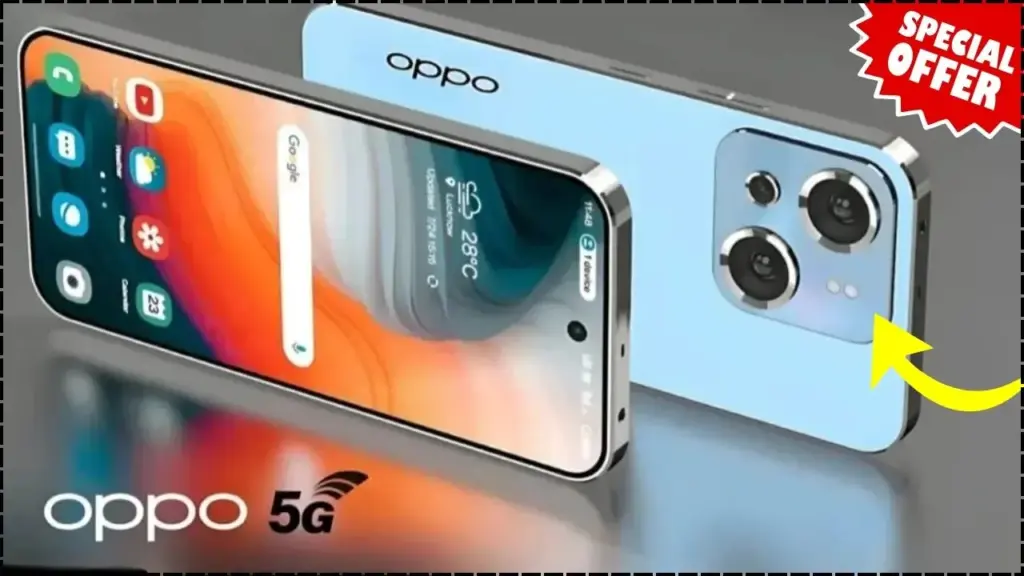 Oppo 5G Smartphone with 340MP Camera