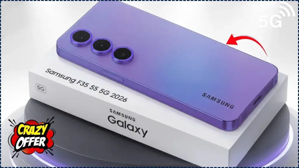 Samsung Galaxy F35 5G with AMOLED Display & Big Battery – Special Launch Offer for Early Buyers! 1 Samsung Galaxy F35 5G