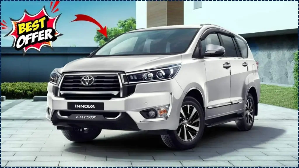 Toyota Innova Crysta 2025! Bumper Sale with Smart Hybrid Tech Offers! 1 Toyota Innova Crysta 2025