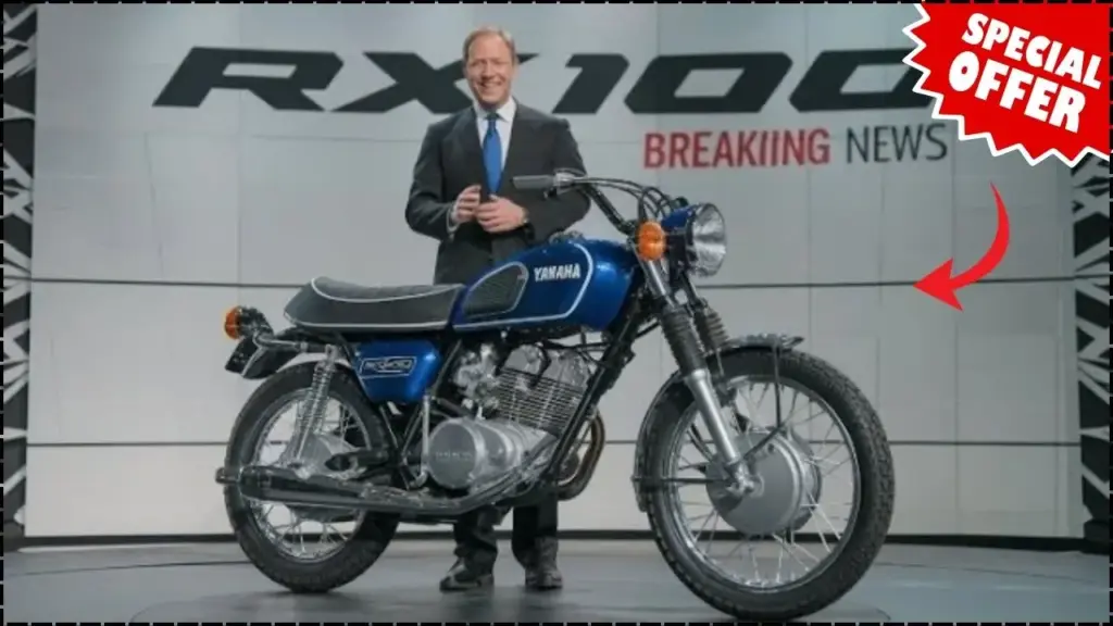 Yamaha RX100 2025 Reborn! 298cc Retro Beast for ₹65,000 – Don’t Miss This Dhamaka Sale! 1 Yamaha RX100 2025 Reborn