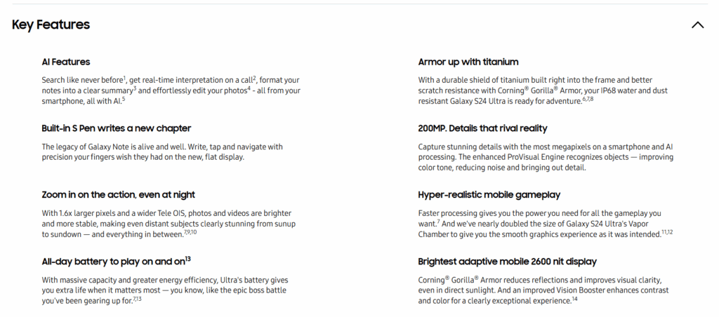 Samsung Galaxy S24 Ultra 5G Mega Sale: 200MP Camera Phone Now at Shocking Discount – Hurry, Few Units Left! 2 Samsung Galaxy S24 Ultra 5G Key Features