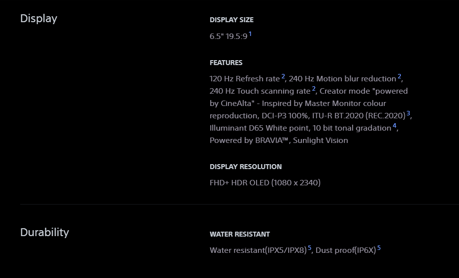 Sony Xperia 1 VI India Launch with Premium Performance & Creative Features – Dhamaka Offers Available! 2 Design & Display of Sony Xperia 1 VI
