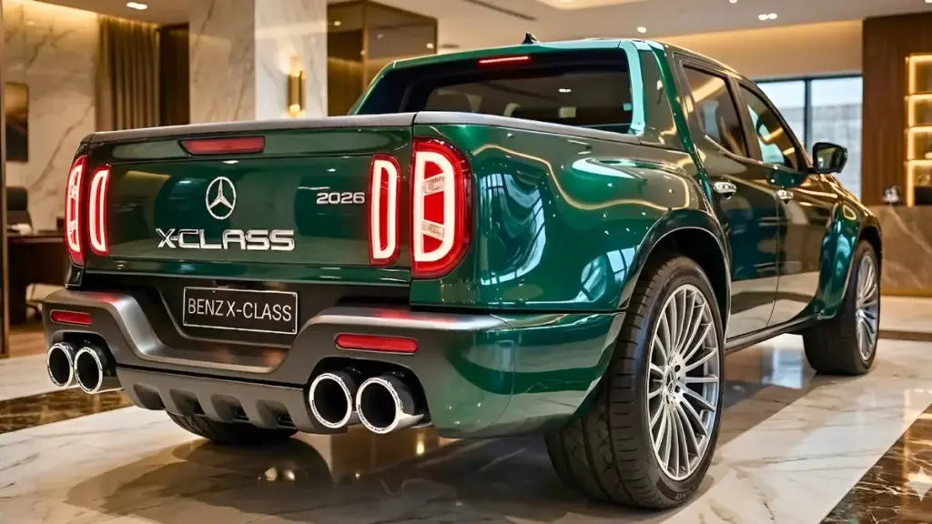 2026 Mercedes X-Class Pickup First Look – Expected Price Benefits for New Buyers 2 2026 Mercedes X-Class Pickup First Look