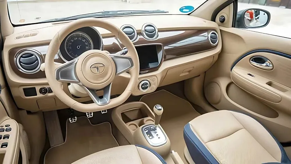 Interior of Tata Nano 2025