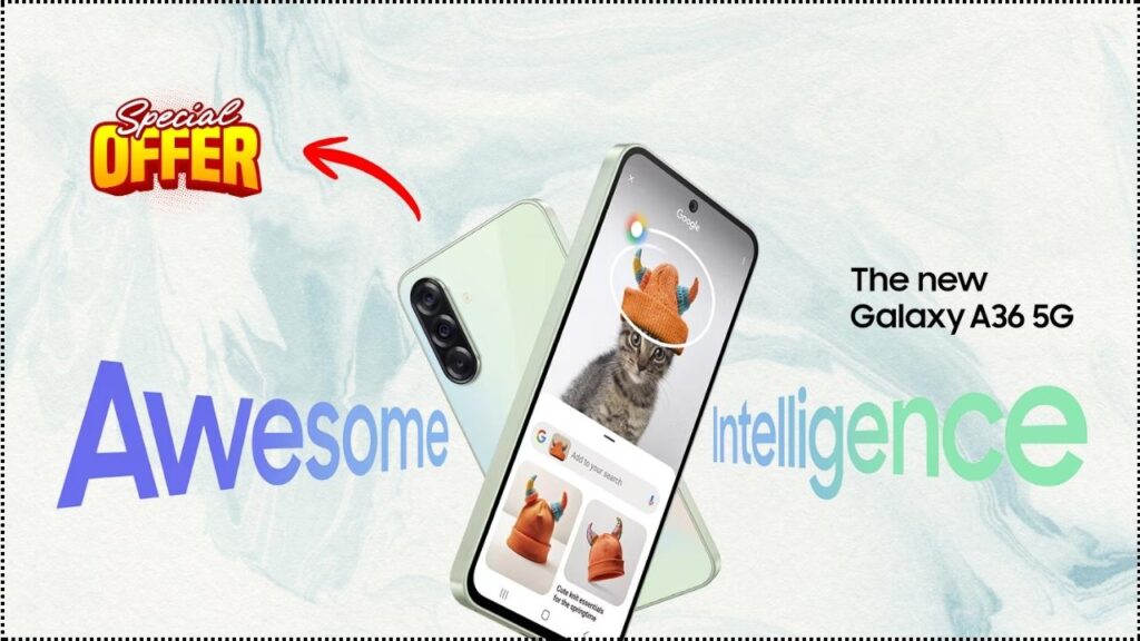 Samsung Galaxy A36 5G Launched with Snapdragon 6 Gen 3, 50MP OIS Camera & 12GB RAM in Massive Discount Bumper Sale 1 Samsung Galaxy A36 5G