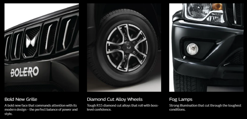 Mahindra Bolero 2026 Features