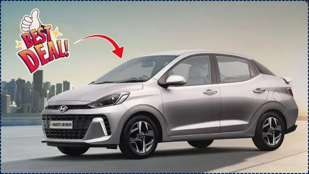 Hyundai Aura Updated Model Arrives – 8-Inch Touchscreen, 2.1L Engine | Limited-Time Sedan Deal 1 Hyundai Aura Updated Model