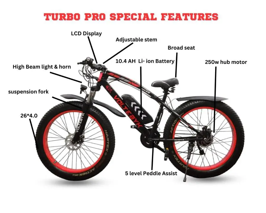 KTM Electric Bicycle Features