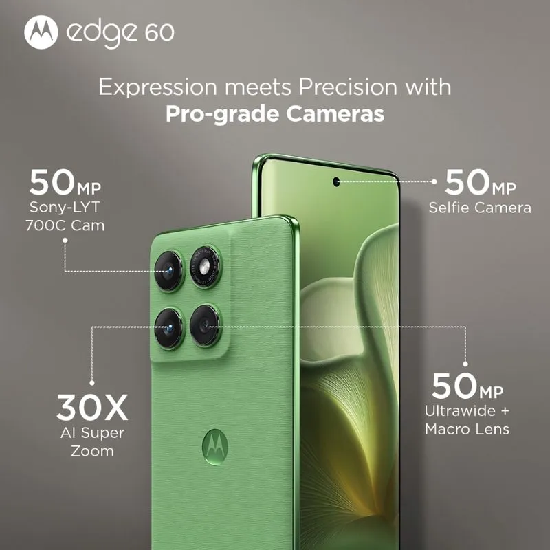 Motorola Edge 60 Ultra 5G with Premium Design & AI Camera – Special Launch Deal Available 2 Motorola Edge 60 Ultra 5G Features