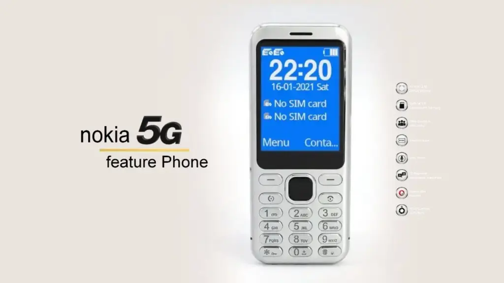 Nokia 5G Keypad Phone
