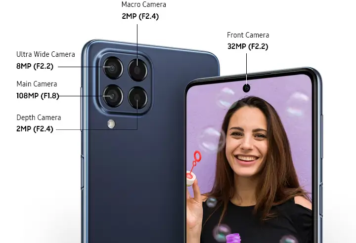 Samsung galaxy M53 5g Features