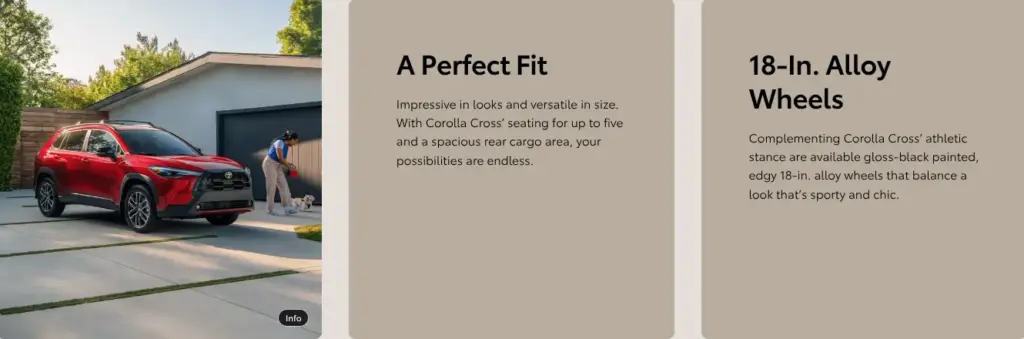 Toyota Corolla Cross Features