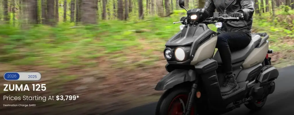 Yamaha Zuma 2026 Practical Features