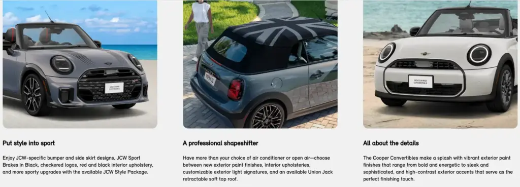 2026 MINI Cooper S Convertible Features