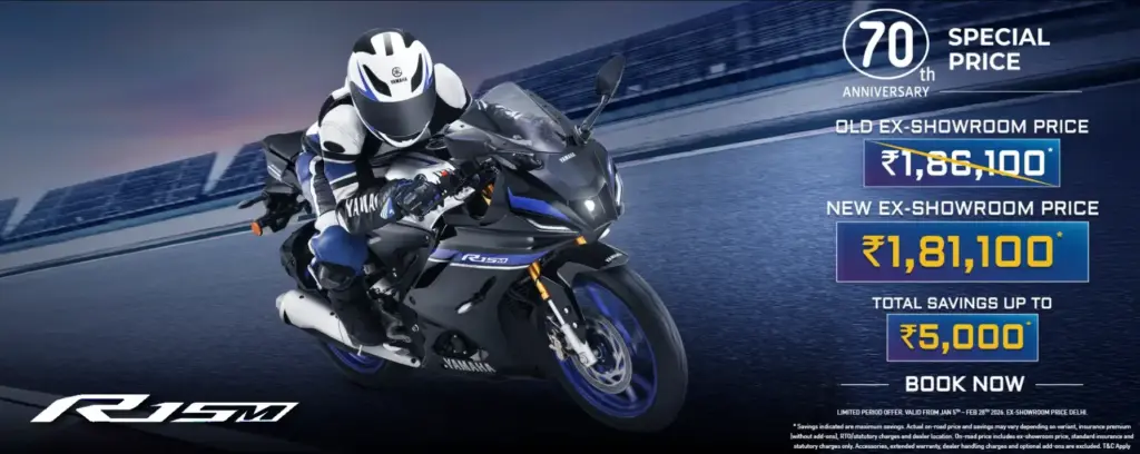 Yamaha R15 V5 2025 Features