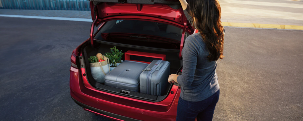 Luggage Space in Nissan Versa 2026