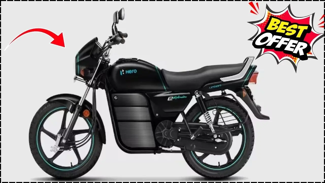 Hero Splendor Electric EV with 600km Range