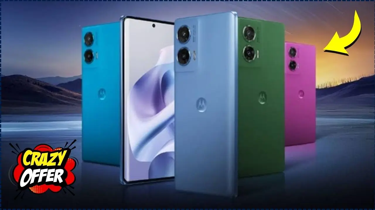 Motorola G96 5G with 3D Curved Display