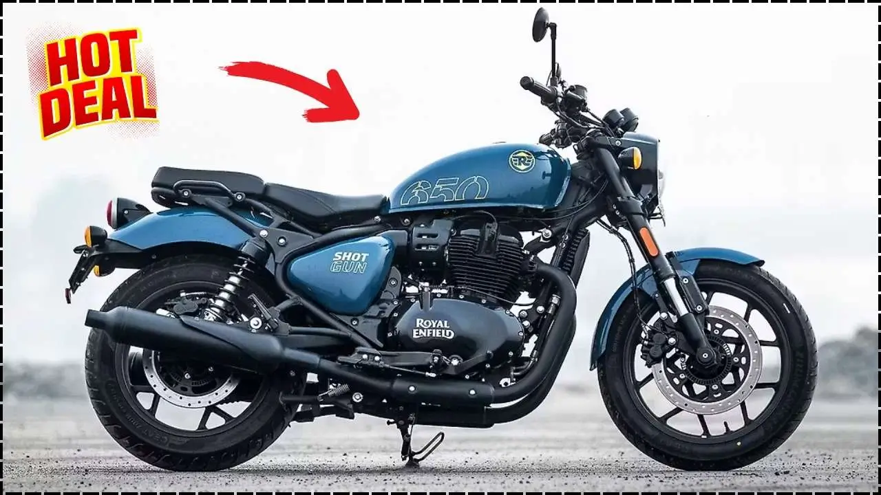Royal Enfield Shotgun 650 with 648cc Engine