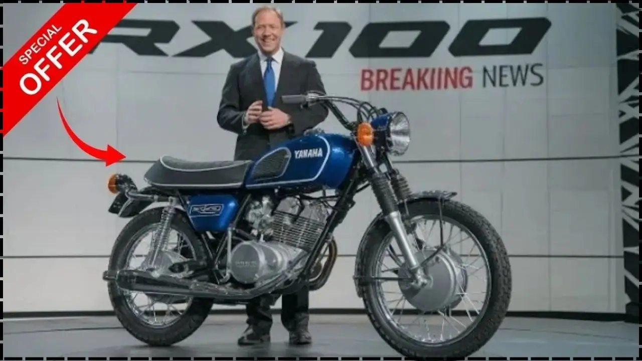 Yamaha RX100 2025 with 298cc Engine