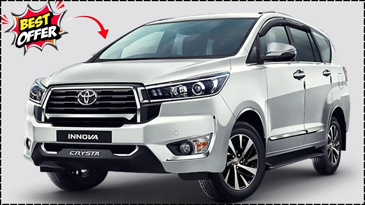 Toyota Innova Crysta 2026 with 2.4L Diesel Engine