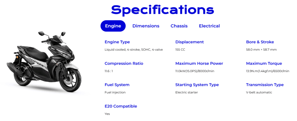 Yamaha’s Sporty Premium Scooter Arrives – Bring It Home for Just ₹9,200 Down Payment with a Special Launch Dhamaka Offer! 2 Yamaha’s Sporty Premium Scooter Features