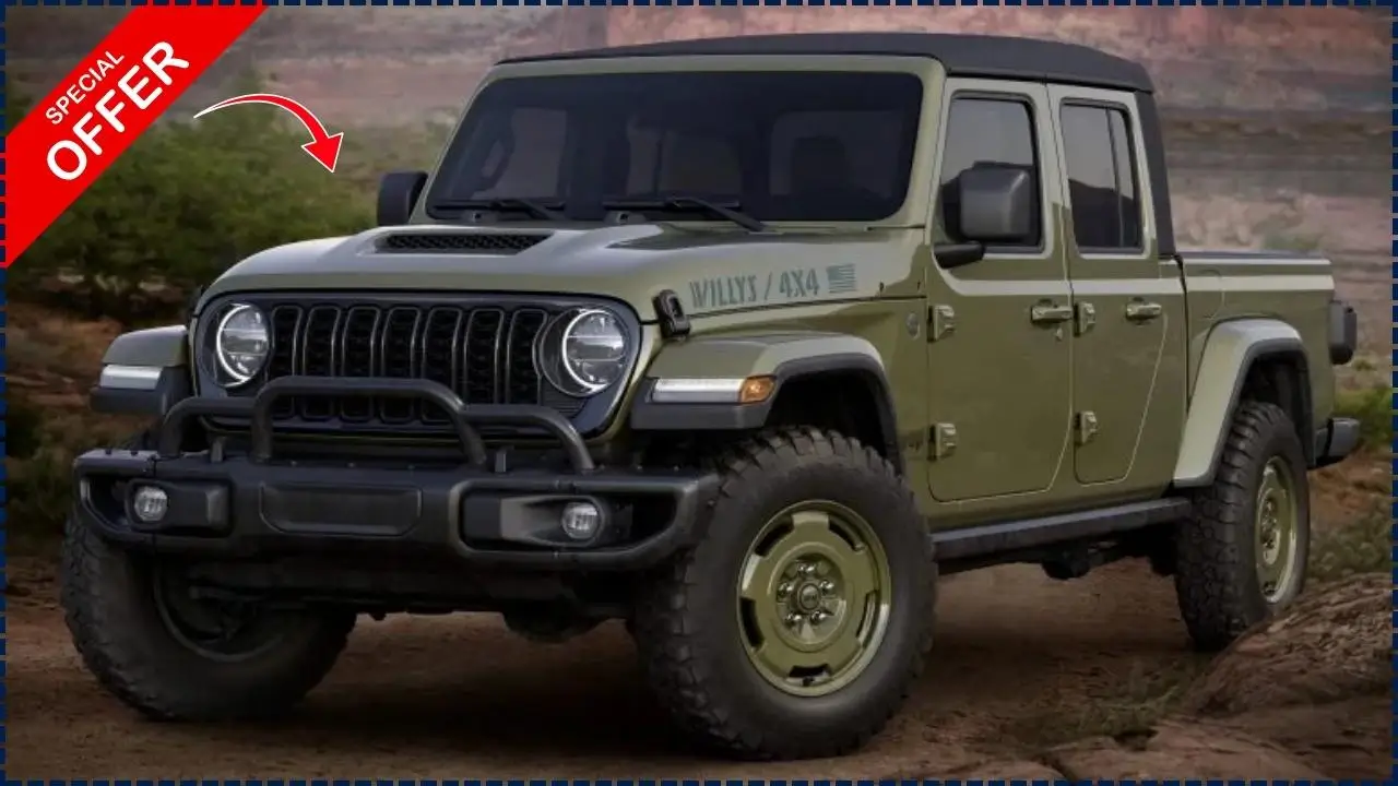 Jeep Gladiator 2026 Adventure Pickup Truck